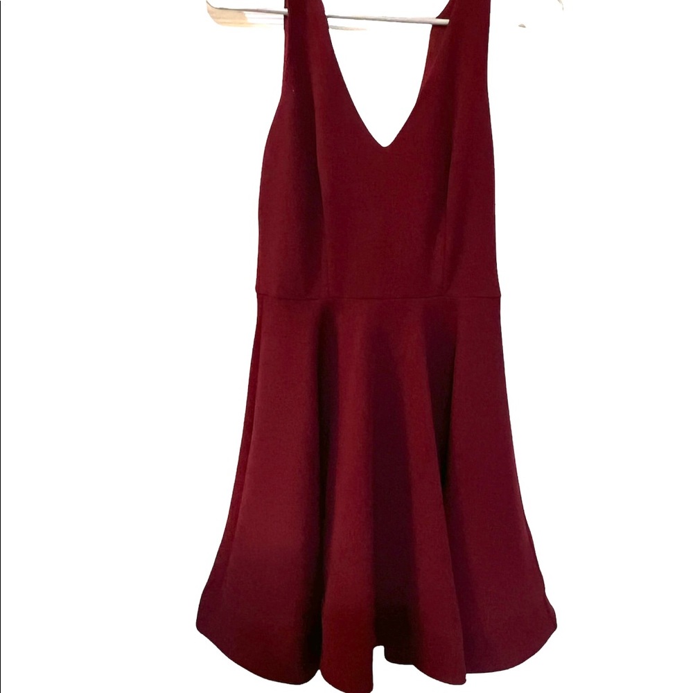 Red dress